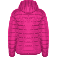 chaqueta rosa tras v-prof