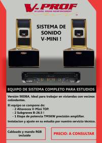 PANEL PUBLICITARIO SISTEMA COMPLETO V-MINI SIN PRECIO