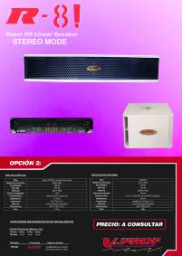 opciones r8 ! ESTEREO SIN PRECIO